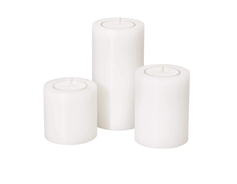 Edzard. Набор: 3 держателя для чайных свечей Cornelius высота 6/8/10 см/диаметр 6 см