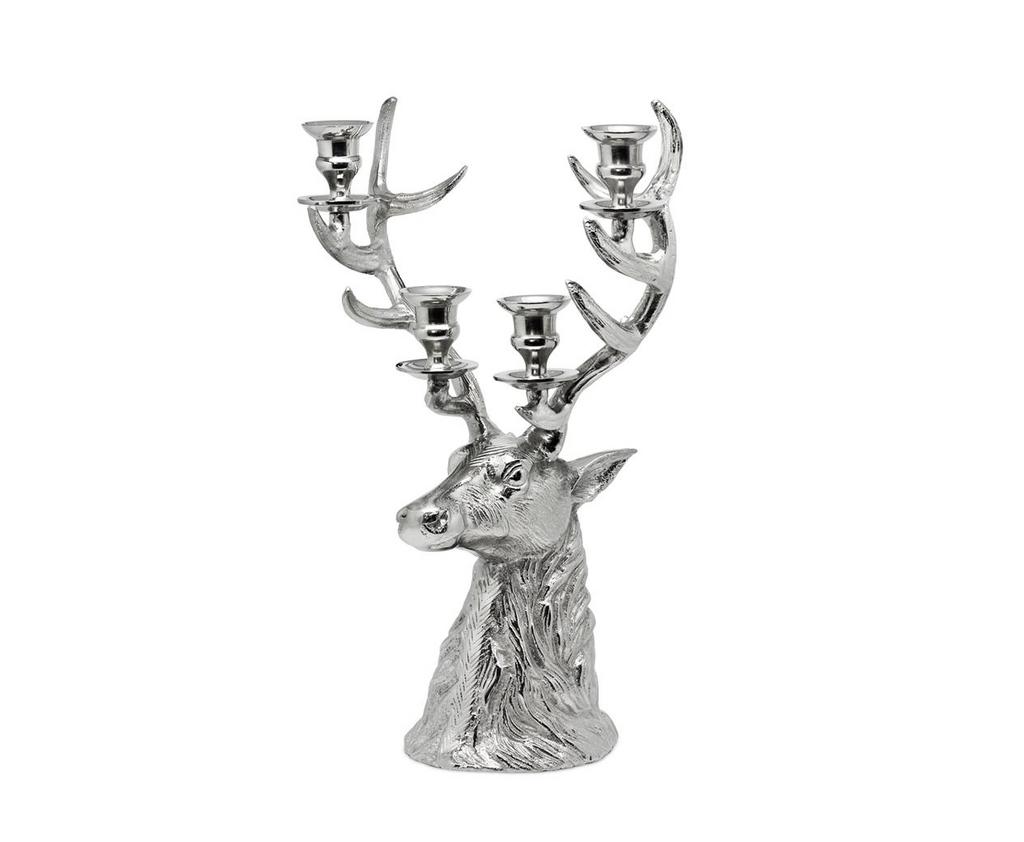 Edzard. Канделябр Олень для 4 свечей Richard высота 43 см