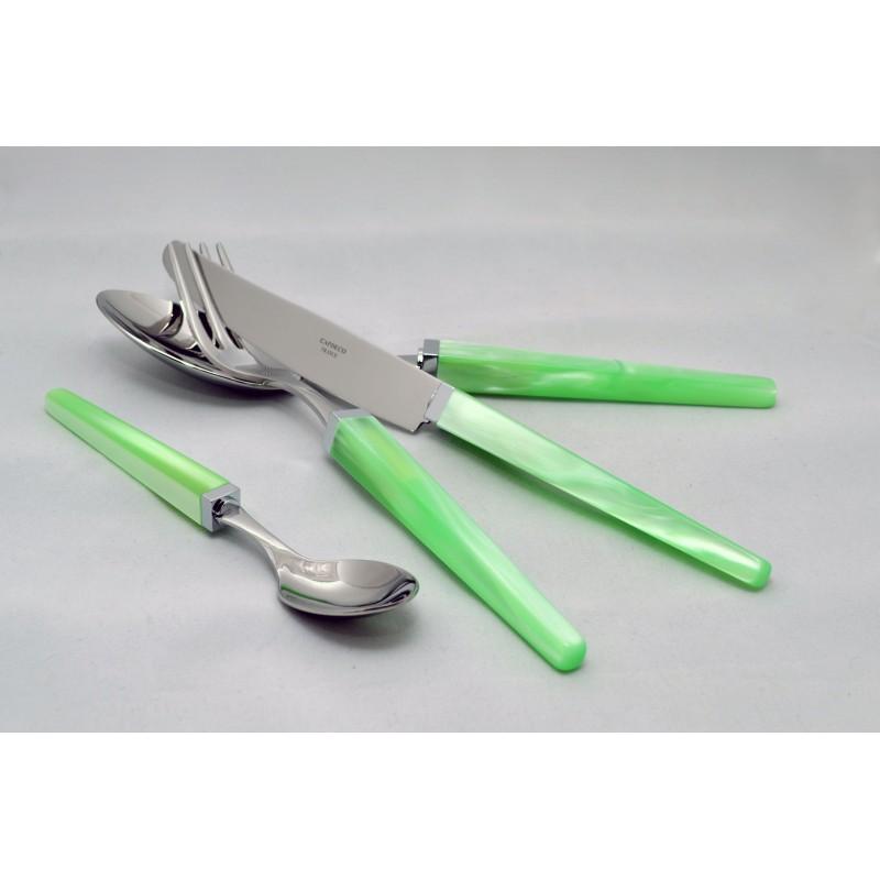 Capdeco Quio. Приборы столовые, набор из 24 предмета, цвет: teal