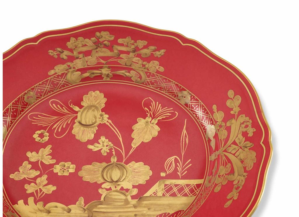 Ginori 1735 Oriente Italiano. Тарелка 'RUBRUM' 26,5 см