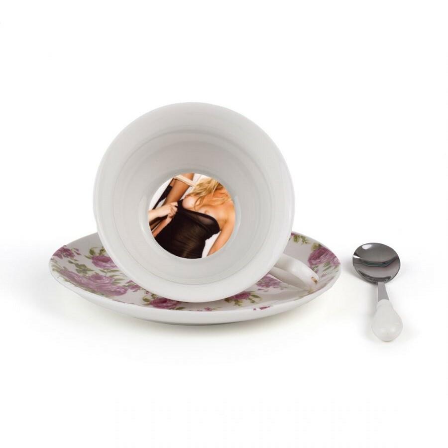 Seletti Guiltless. Чайная пара 'Lady Tarin Rose Rumina'