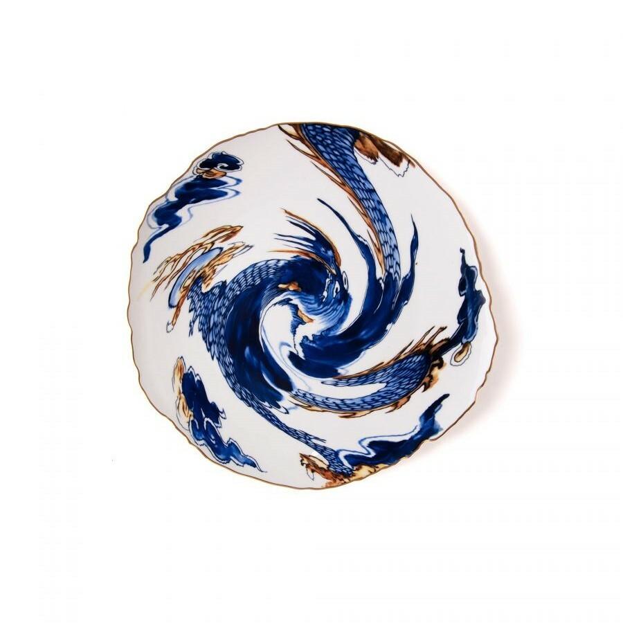Seletti Diesel. Тарелка 'Imari Dragon' 28 см