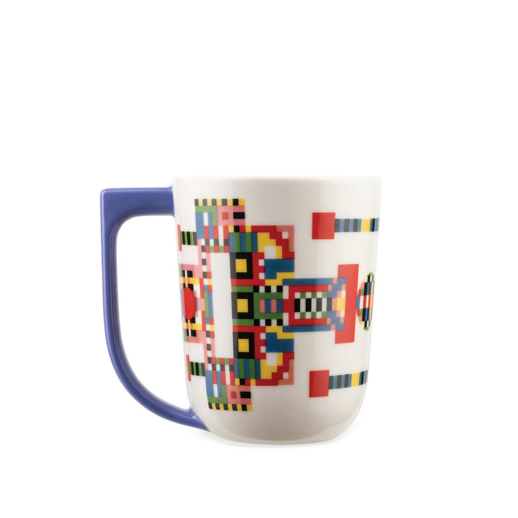 Alessi. Кружка, цвет: светло-голубой, 400 мл