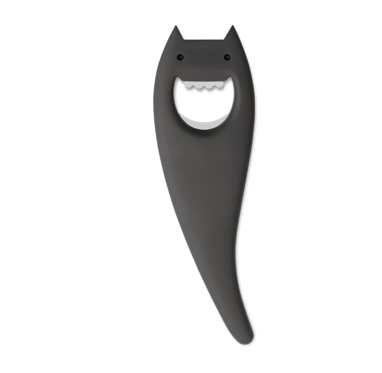 Alessi. Открывашка, цвет: черный, 18 см