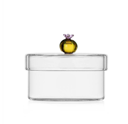 Ichendorf Desert plants. Коробочка с янтарным кактусом 10,5x13 см