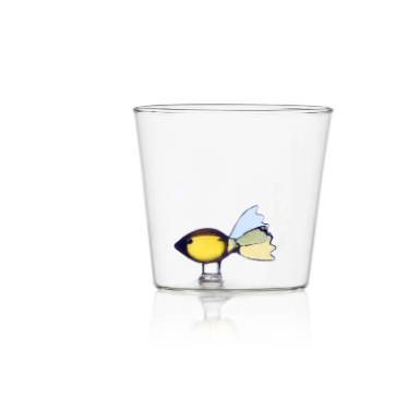 Ichendorf Animal farm. Стакан с рыбкой 8x8,5x8 см