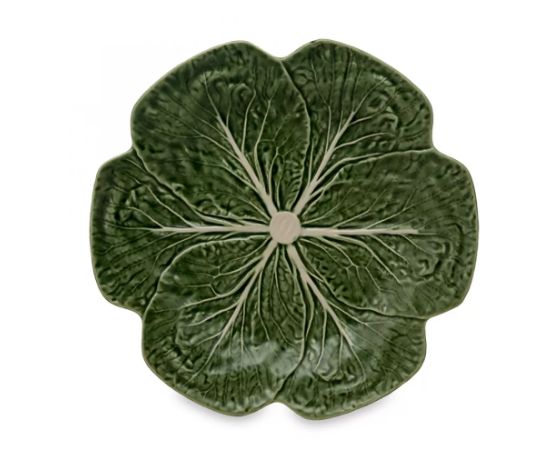 Bordallo Pinheiro Couve. Тарелка обеденная 'Капуста' 26,5 см