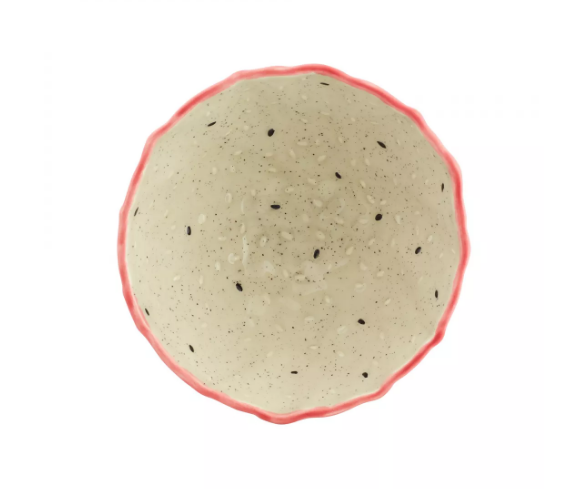 Bordallo Pinheiro Tropical Fruits. Тарелка сервировочная 'Питайя' 25х20 см