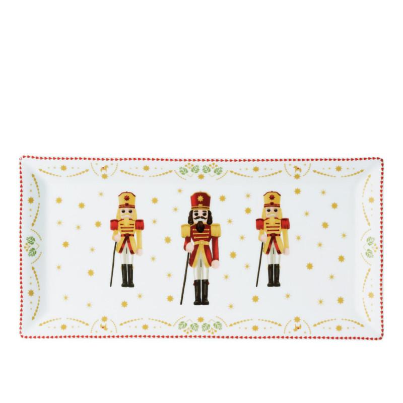 Hutschenreuther Christmas Love. Блюдо прямоугольное 36х18х2 см