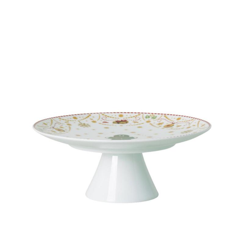 Hutschenreuther Christmas Love. Блюдо на ножке 21х8 см