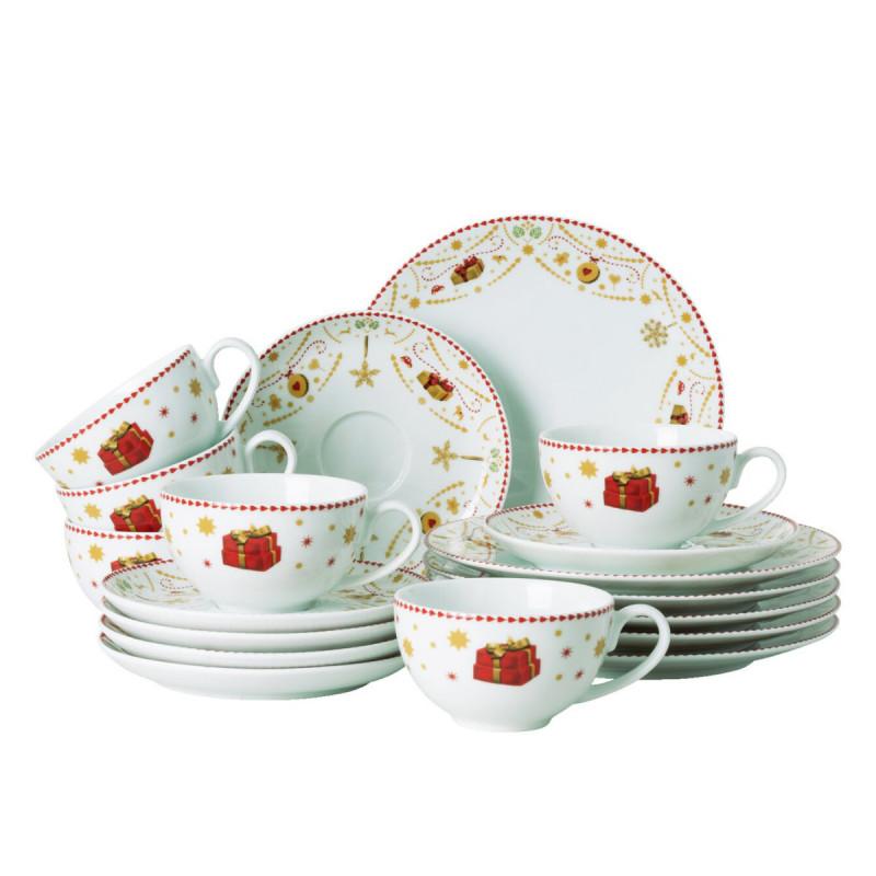 Hutschenreuther Christmas Love. Набор для завтрака на 6 персон