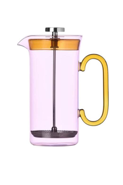 Ichendorf Milano. Френч пресс, цвет: розовый 20x14x9 см