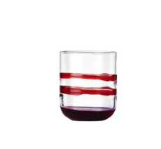 Ichendorf. Стакан, цвет: bordeaux-lilla, 8x9 см