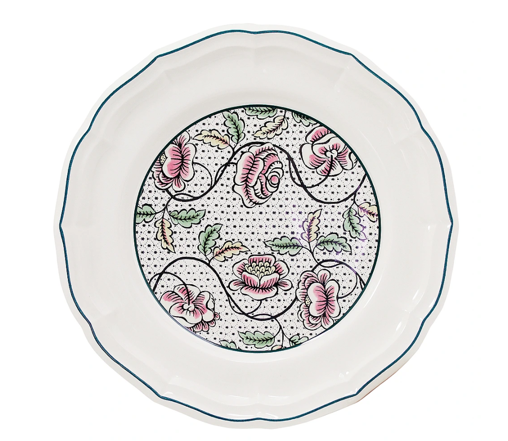 Gien Dominote. Тарелка обеденная 26 см