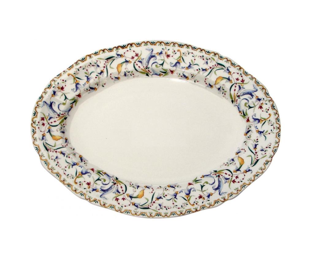 Gien Toscana. Блюдо овальное 27,8x14,2 см