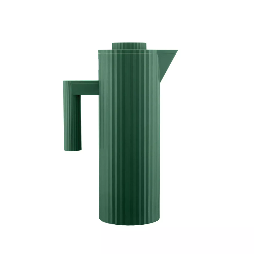 Alessi Plisse. Термокувшин, цвет: зеленый, 1000 мл