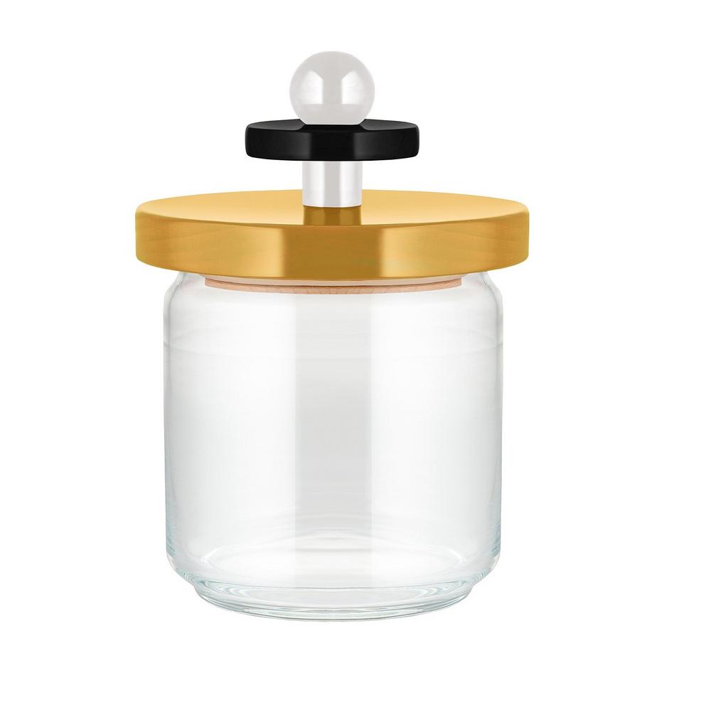 Alessi. Банка с крышкой, цвет: желтый, 750 мл