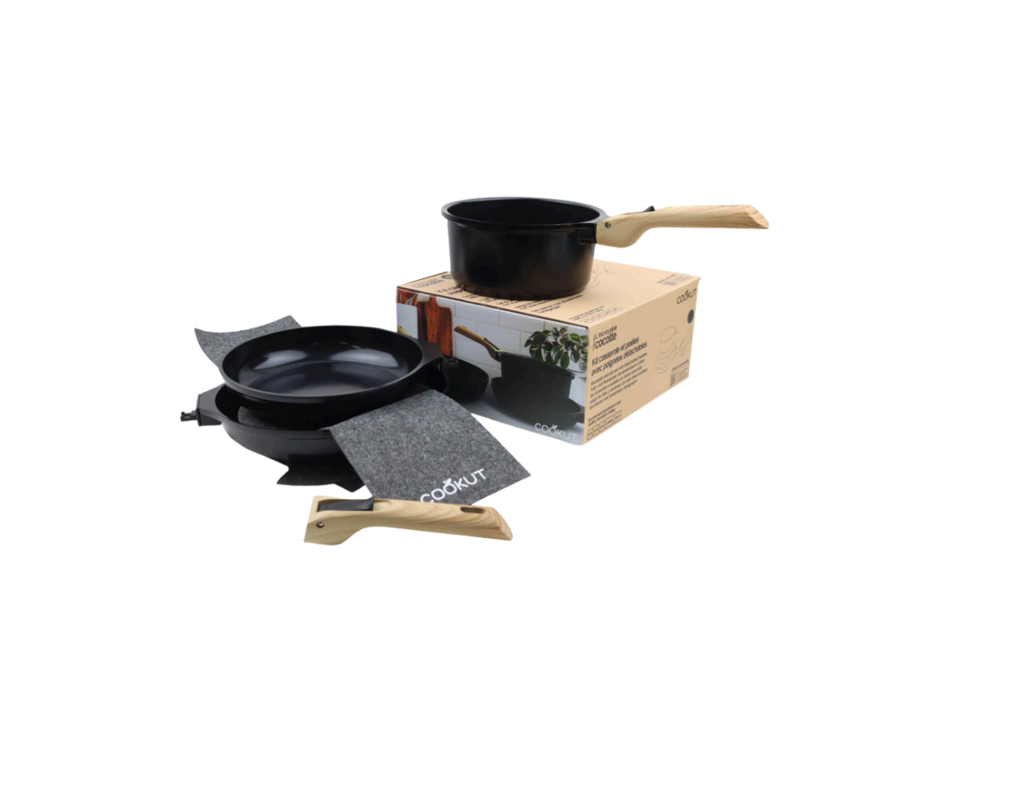 Cookut GRAPHITE. Набор сковородок и сотейников для запекания, 7 предметов