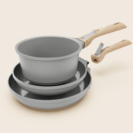 Cookut PEARL. Набор сковородок и сотейников для запекания, 7 предметов