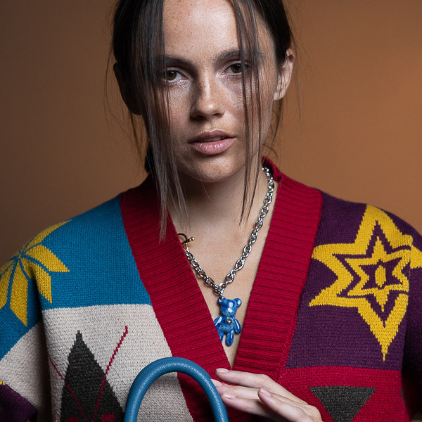 Колье Мишка Ван Гог "Звездная Ночь"