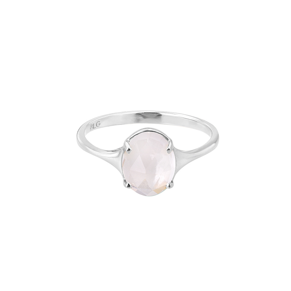 Кольцо-печатка с кварцем BLAGENA