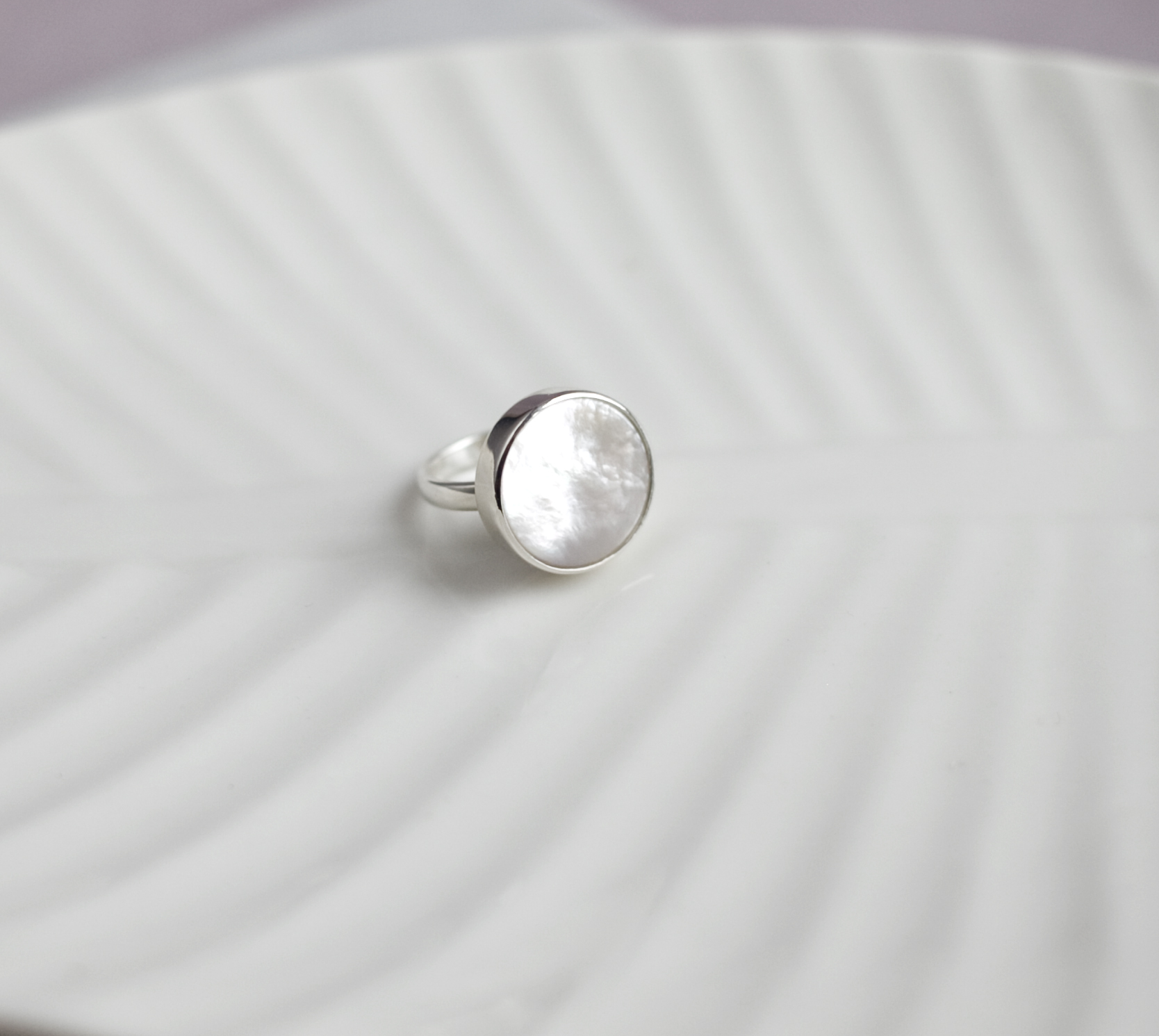 Кольцо с перламутром Jam Jewelry