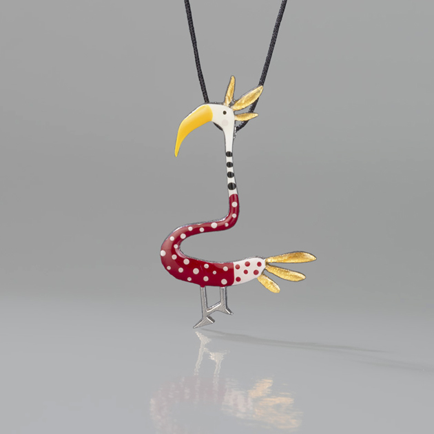 Кулон "Тукан"