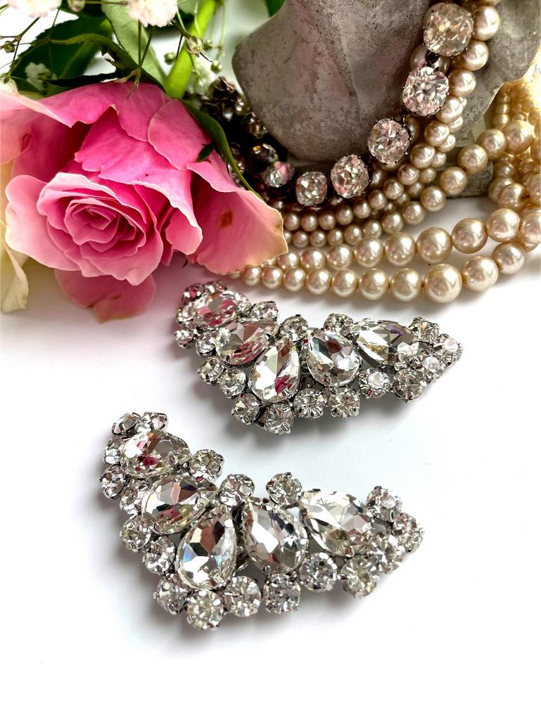 Парные сияющие shoe/ дресс-клипы