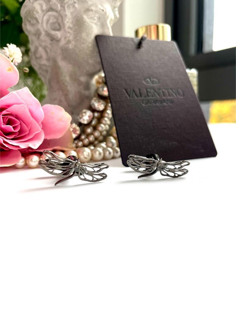 Запонки в виде стрекоз