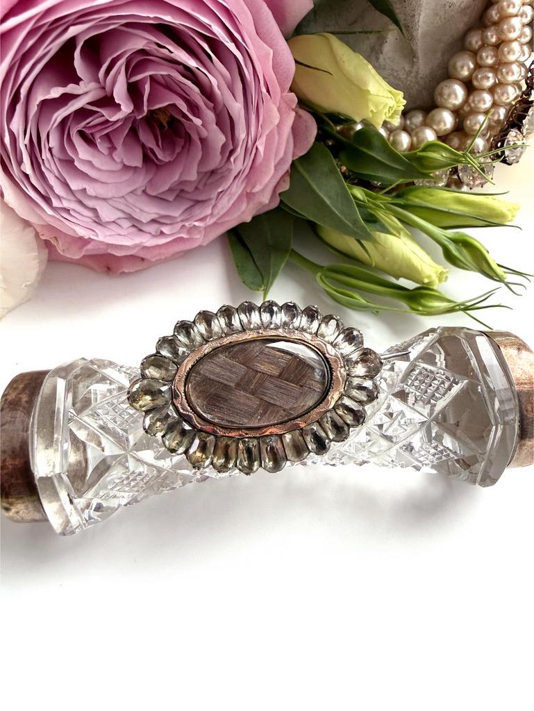 Георгианская брошь с пастами