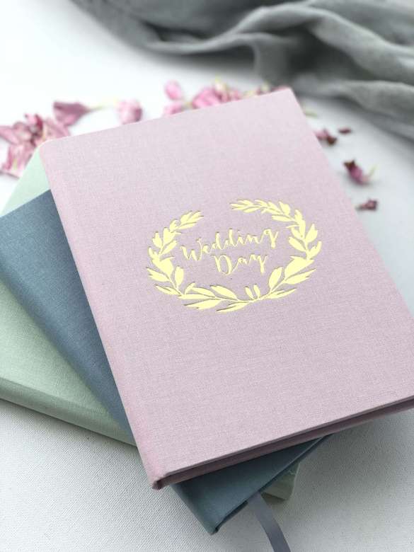 Книга пожеланий 15* 21 см ткань/бархат