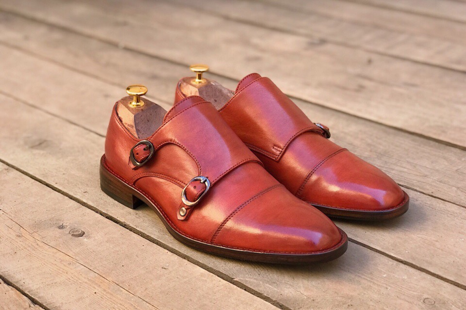 Монки с прямым строчным мыском (рыжие)