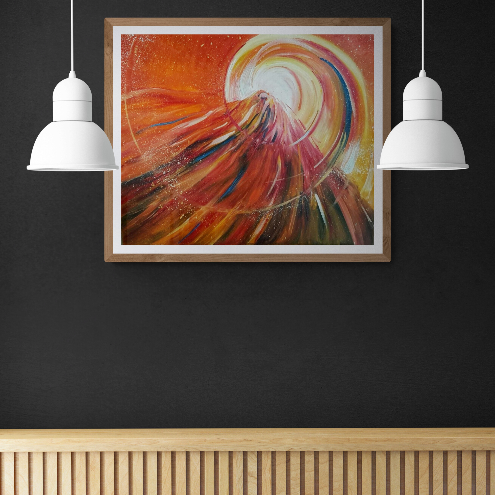 Картина Девушка-гора