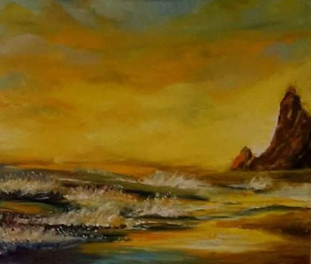 Картина Морской закат