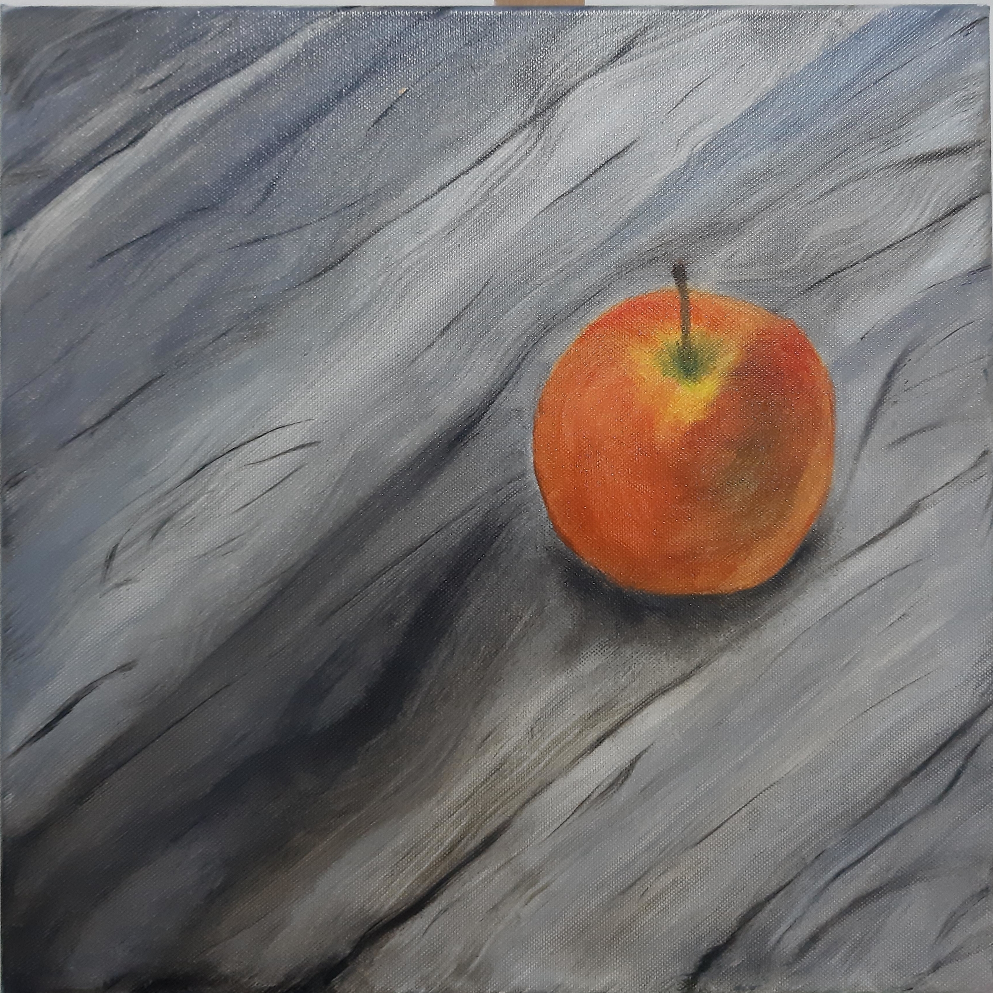 Картина Челленж №4. Яблочко