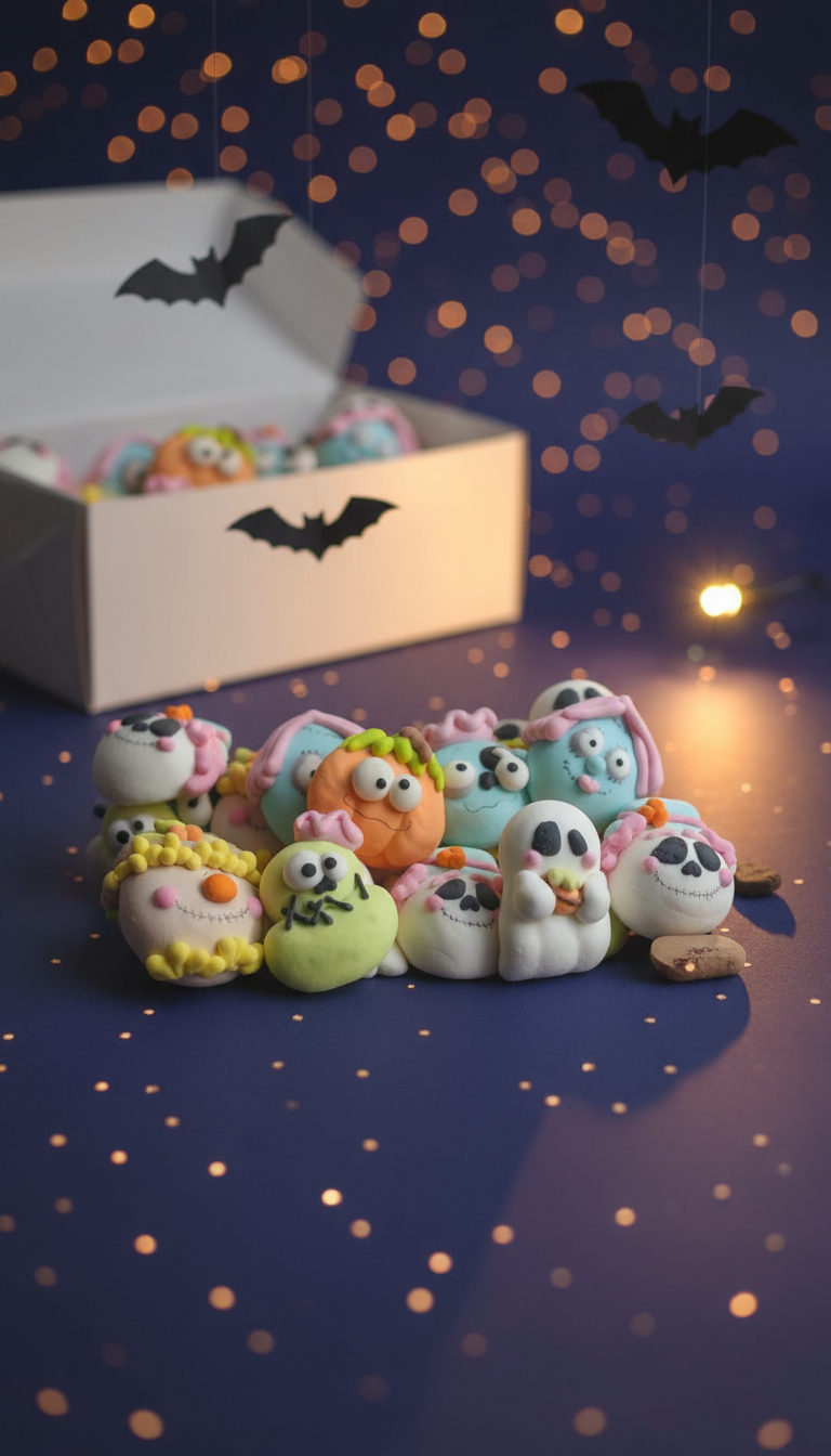 Маршмеллоу фигурногое - сладость на Хеллоуин