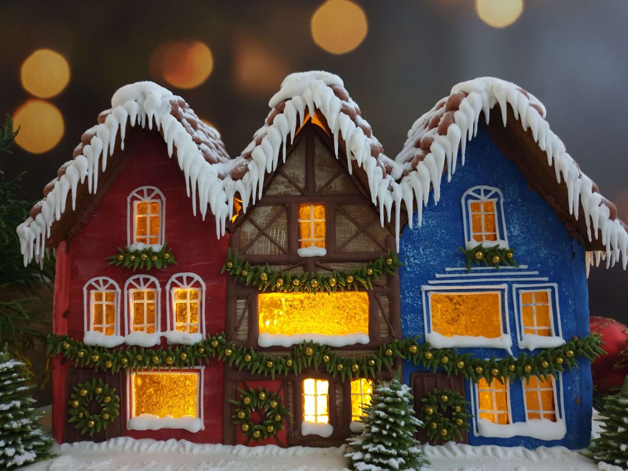 Новый пряничный квартал на Новый год