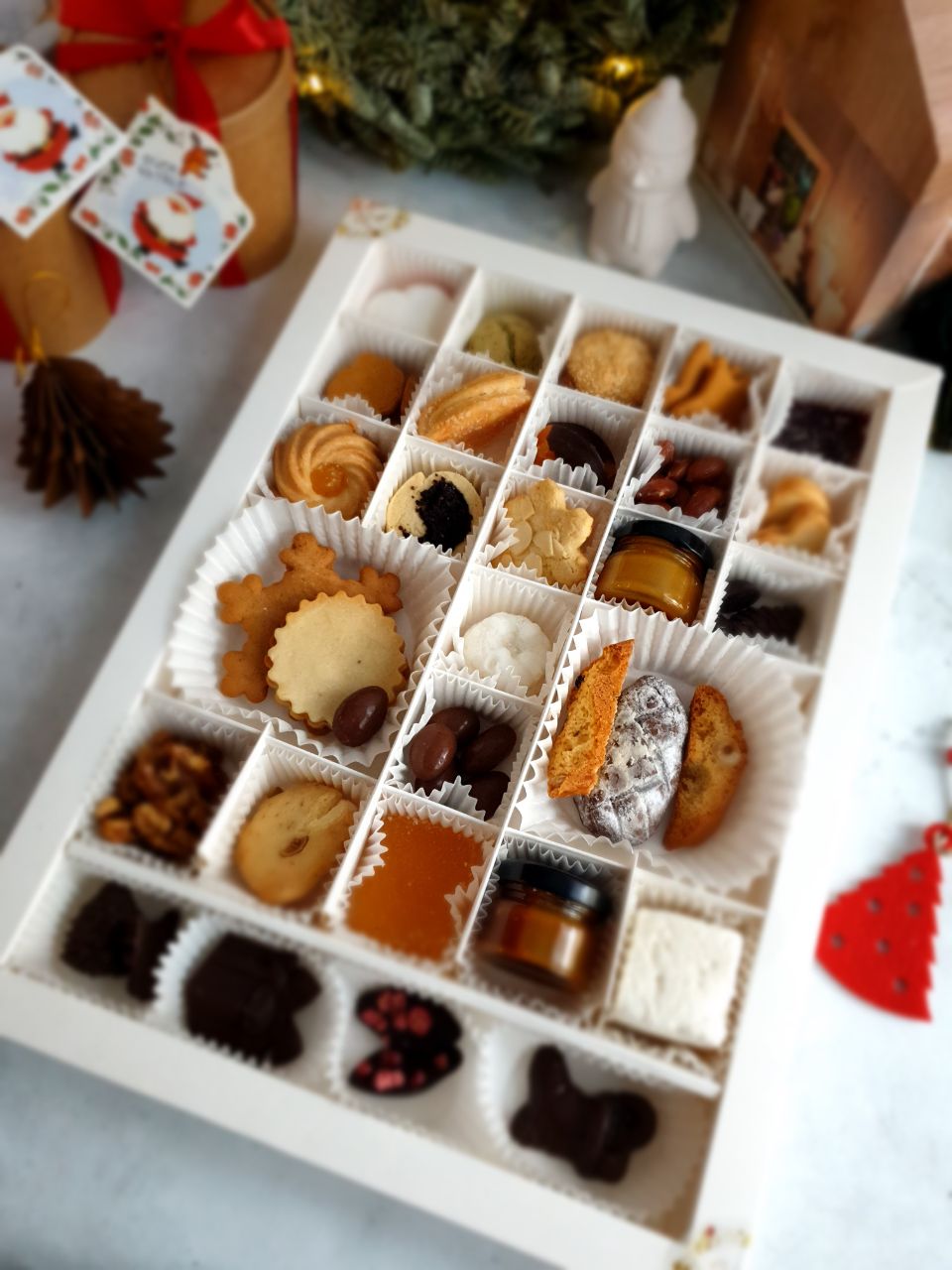 Большой адвент набор сладостей ручной работы