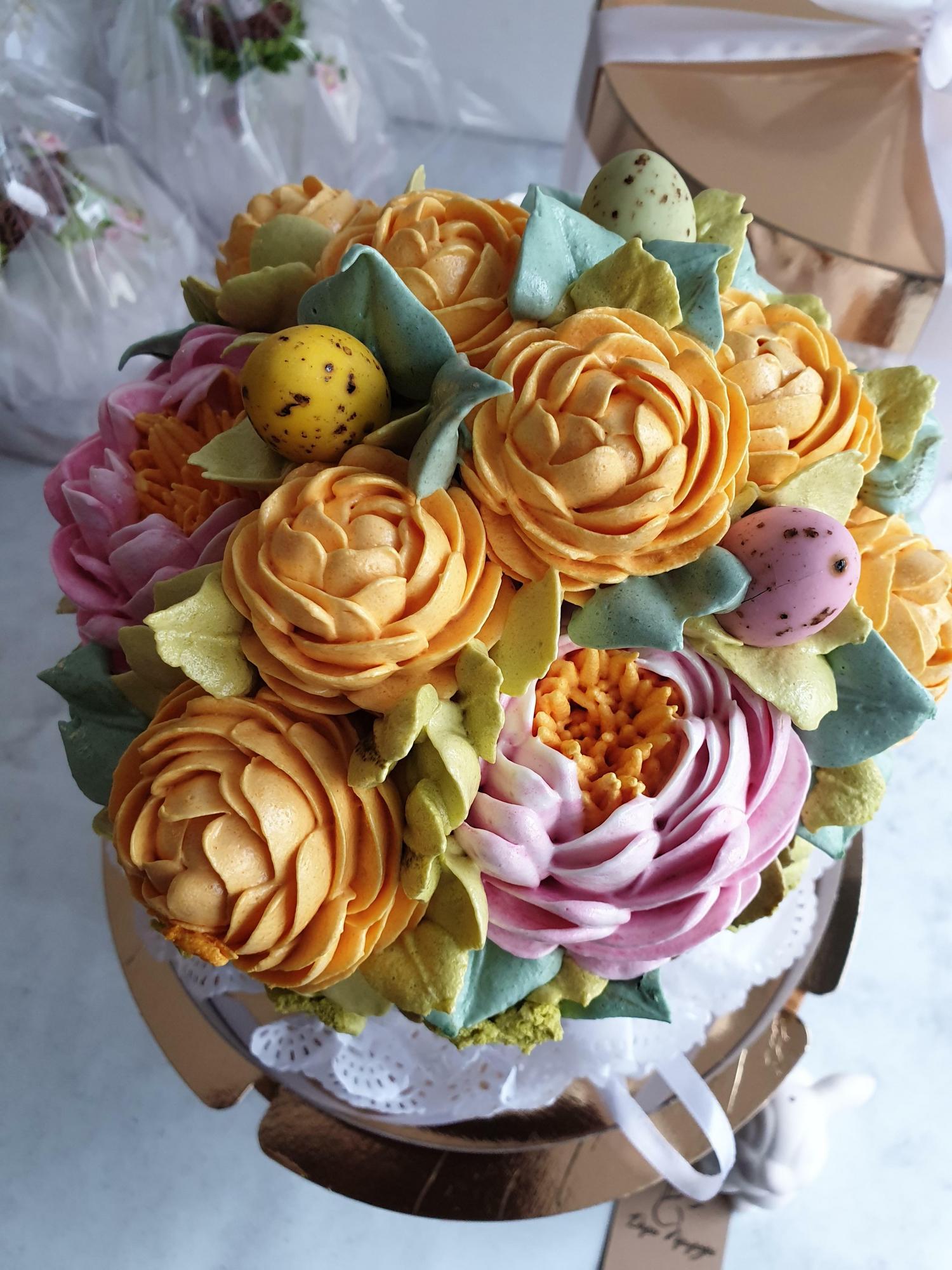 Куличи с декором из зефира. Коллекция 2026