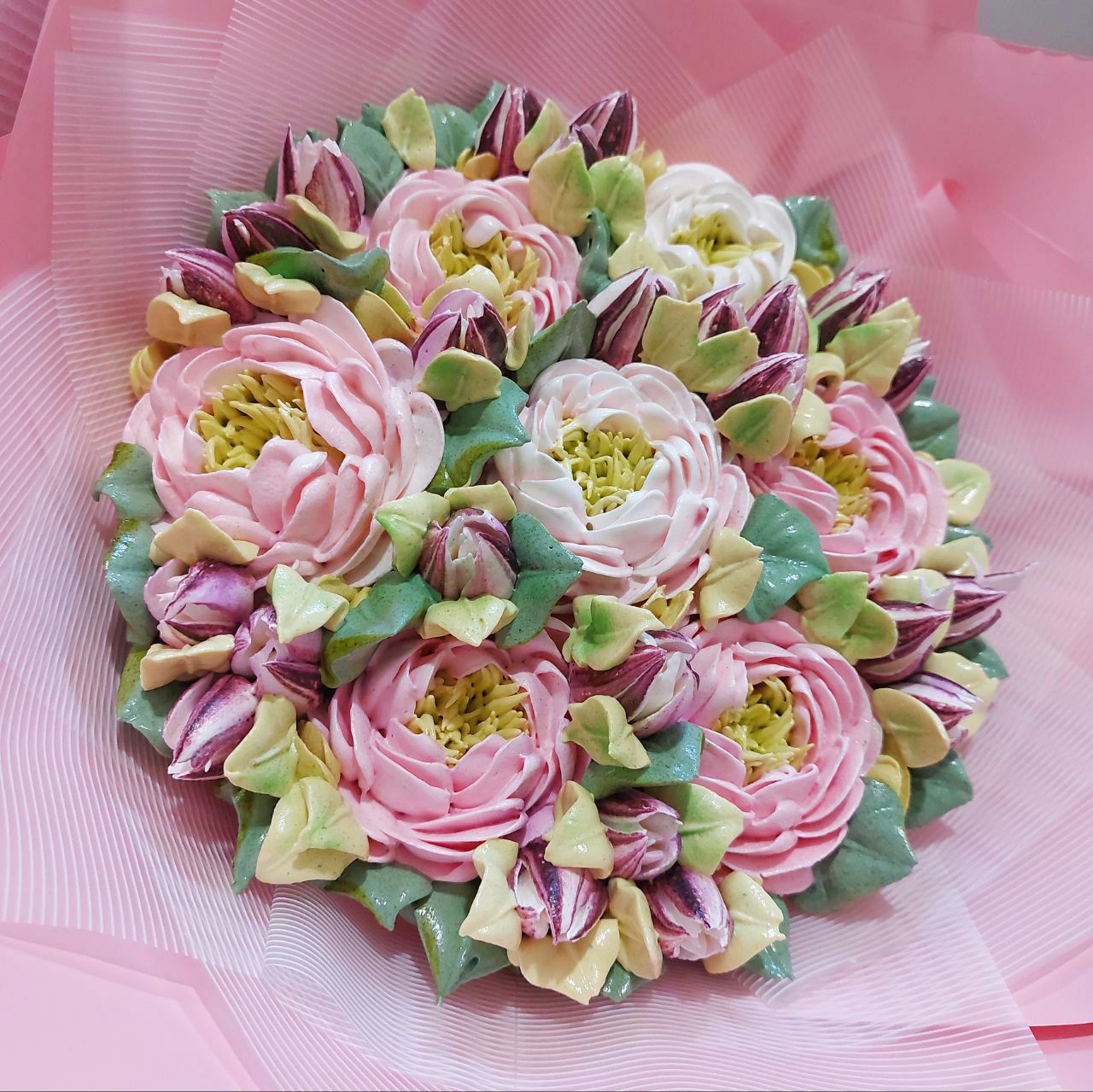 Зефирные букеты на последний звонок, выпускной в саду или школе