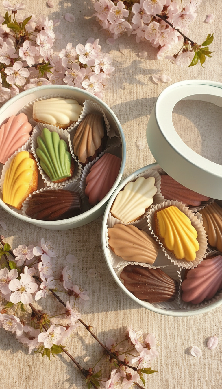 Набор пирожных мадлен для учителя, воспитателя или самых любимых лакомок