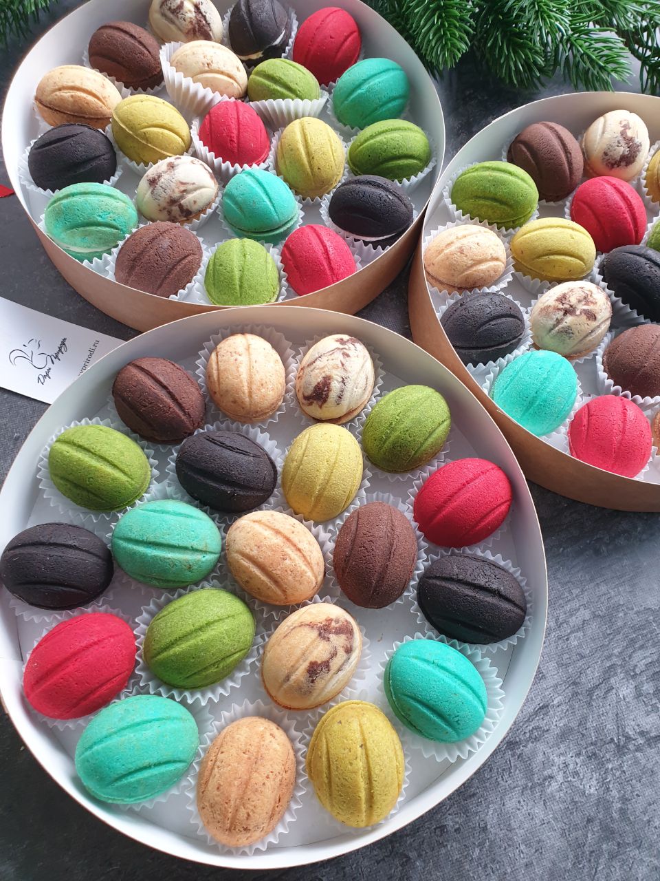 Ассорти печенья "Орешек" с необычными авторскими начинками