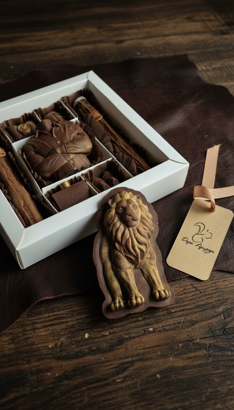 Шоколадные наборы на 23 февраля: шоколад, шоколадные сигары, шоколад с карамелью, шоколад с орехами