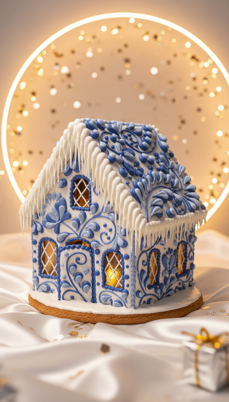 Пряничный домик "Иней"