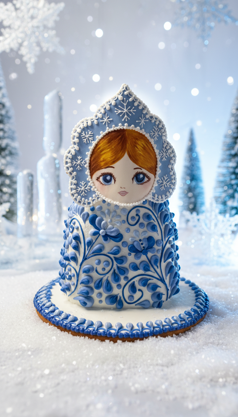 Пряничная фигура "Матрешка"