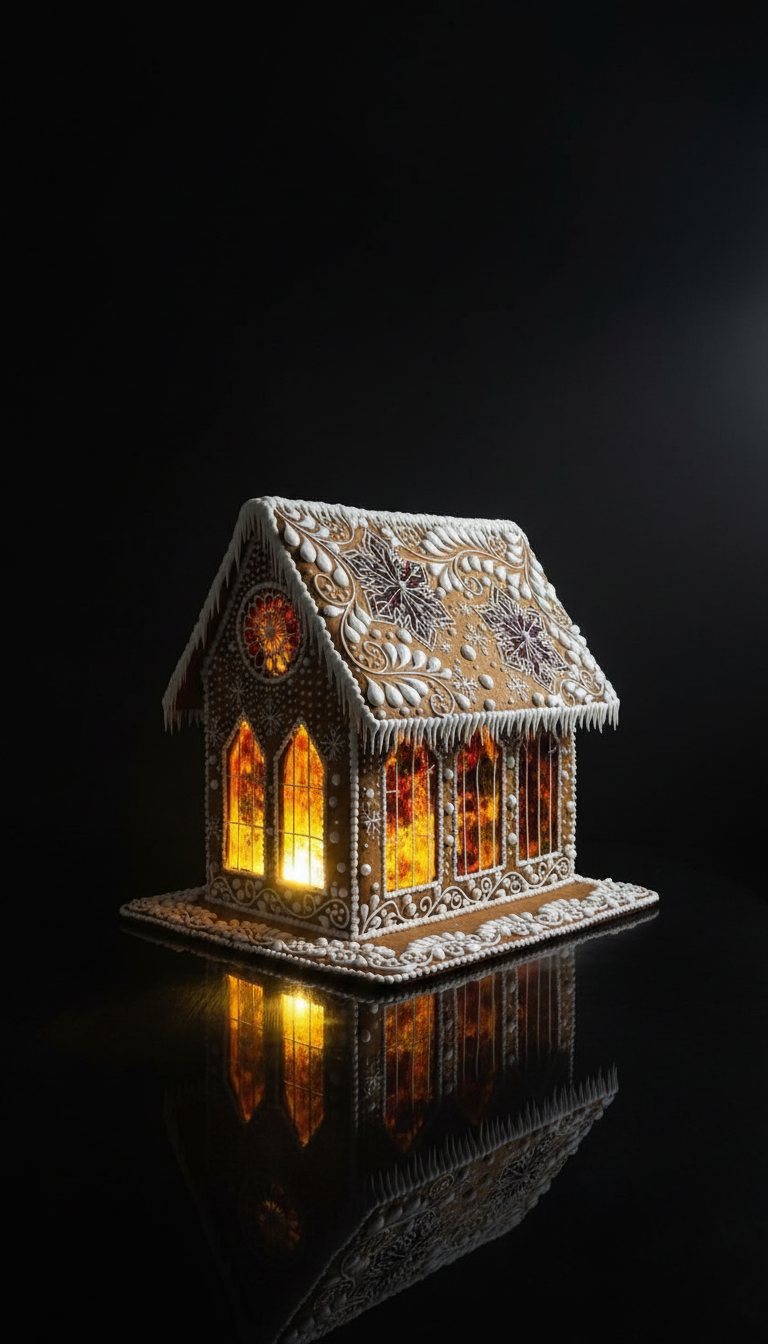 Пряничный домик "Витраж"