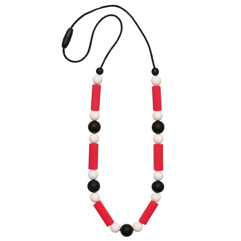 Силиконовые слингобусы Паола / красно-черные