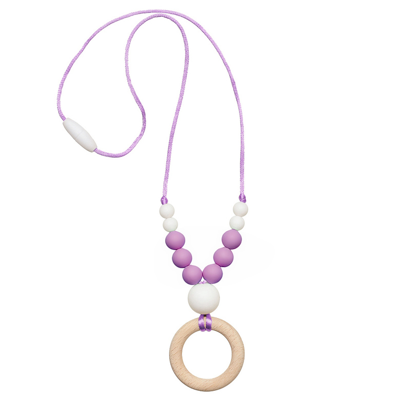 Силиконовые слингобусы Джулия / колечко, сиреневые