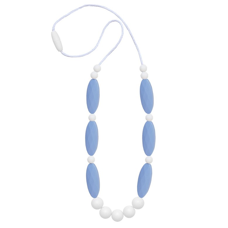 Силиконовые слингобусы Мира / бело-голубые