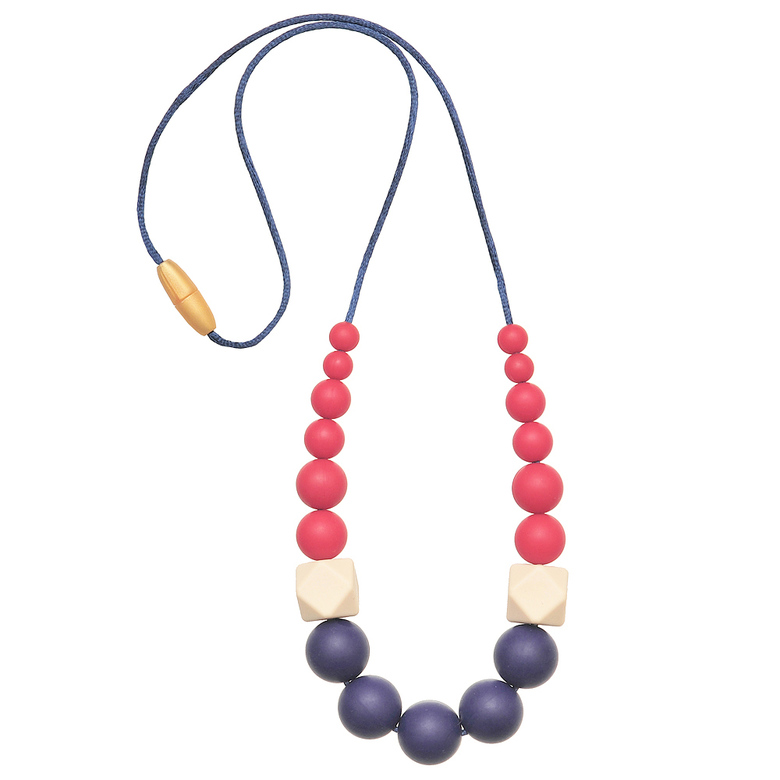 Силиконовые слингобусы Лаура / сине-красные